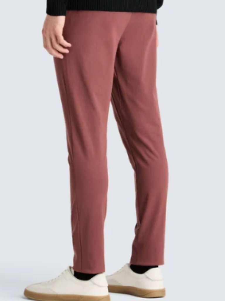 Unbound Merino Men's Flex Joggers Maroon M 30" Nwt Merino Wool Travel Pants — image 2 of 3